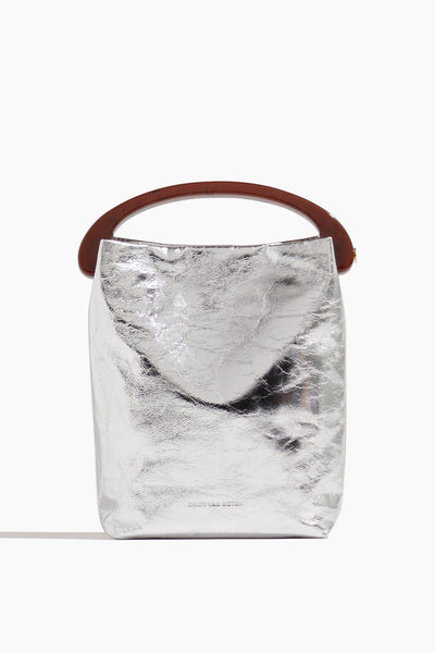 Crisp Crossbody Bag in Silver