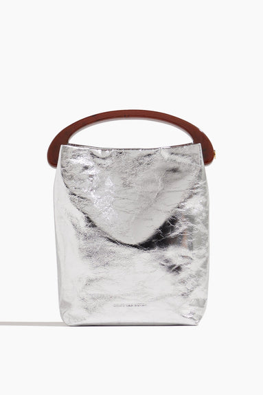 Dries Van Noten Cross Body Bags Crisp Crossbody Bag in Silver Dries Van Noten Crisp Crossbody Bag in Silver