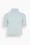 Lisa Yang Fride Sweater in Misty Blue