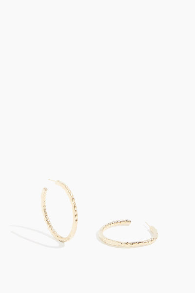 Baby Hailey Hoops in 10k Yellow Gold