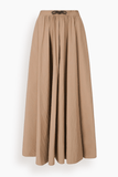 Staud Eden Maxi Skirt in Desert