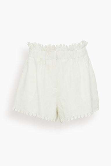 Sea Shorts Liat Embroidery Short in White