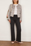 Forte Forte Light Natte Lurex Deconstructed Jacket in Notte