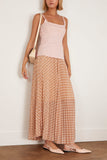 Forte Forte Diamond Jersey Plisse Skirt in Alba