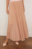 Forte Forte Diamond Jersey Plisse Skirt in Alba