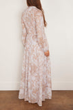 Forte Forte Nontiscordardime Long Sleeve Dress in Peonia