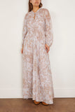 Forte Forte Nontiscordardime Long Sleeve Dress in Peonia