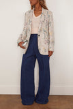 Forte Forte Peonia My Love Hopsack Jacket in Glicine