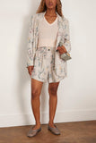 Forte Forte Peonia My Love Hopsack Bermuda Shorts in Glicine