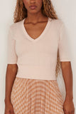 Forte Forte Wool Cashmere Sweater in Peonia