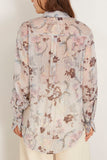 Forte Forte Peonia My Love Creponne Voile Shirt in Glicine
