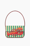 Staud Tommy Beaded Bag in Summer Lobster