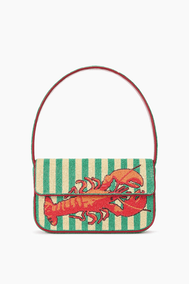 Tommy Beaded Bag in Summer Lobster