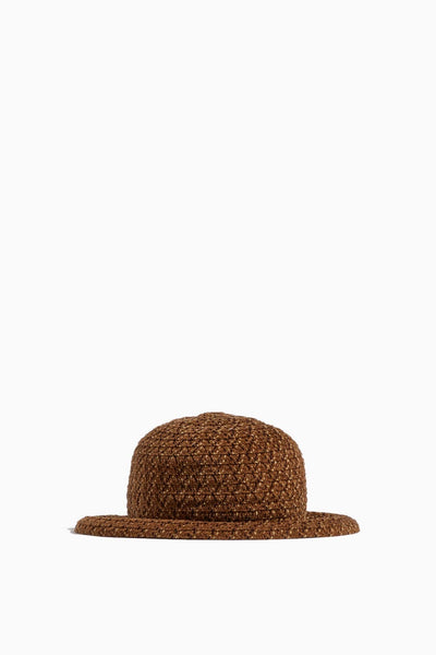 Teddy Hat in Brown/Multi