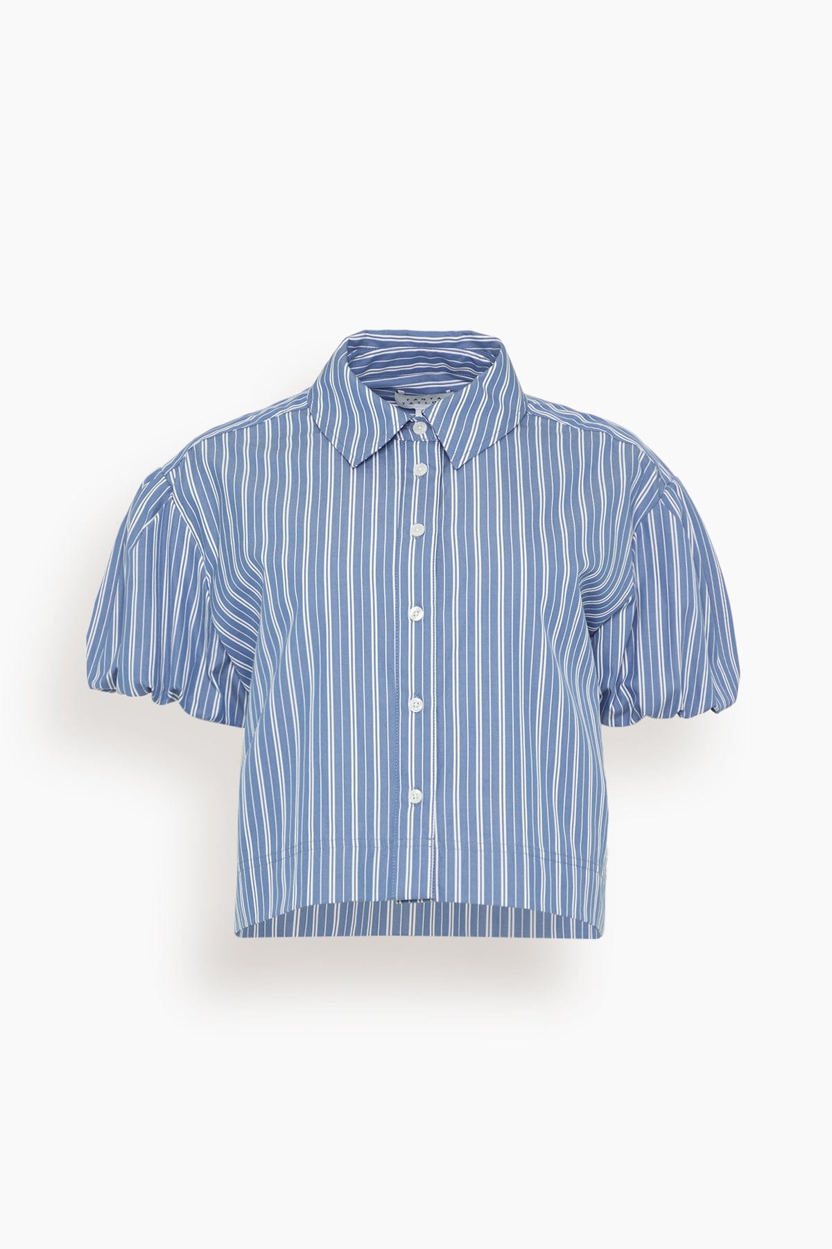 Tanya Taylor Tops Elza Top in French Blue/White Multi Elza Top in French Blue/White Multi