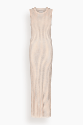 Icaria Loose Fit Midi Dress in Light Pink