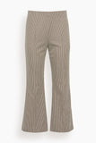 Rag And Bone Irina Kick Flare Pant in Brown