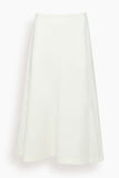 Calcaterra Campana Skirt in White