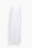 Lemlem Nia Slip Dress in Abira White