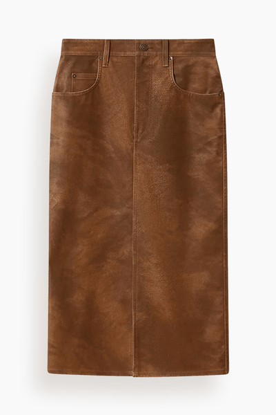 Bisane Skirt in Brown