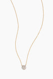 Dana Rebecca Necklaces Lauren Joy Mini Disc Necklace in 14k Yellow Gold Dana Rebecca Lauren Joy Mini Disc Necklace in 14k Yellow Gold