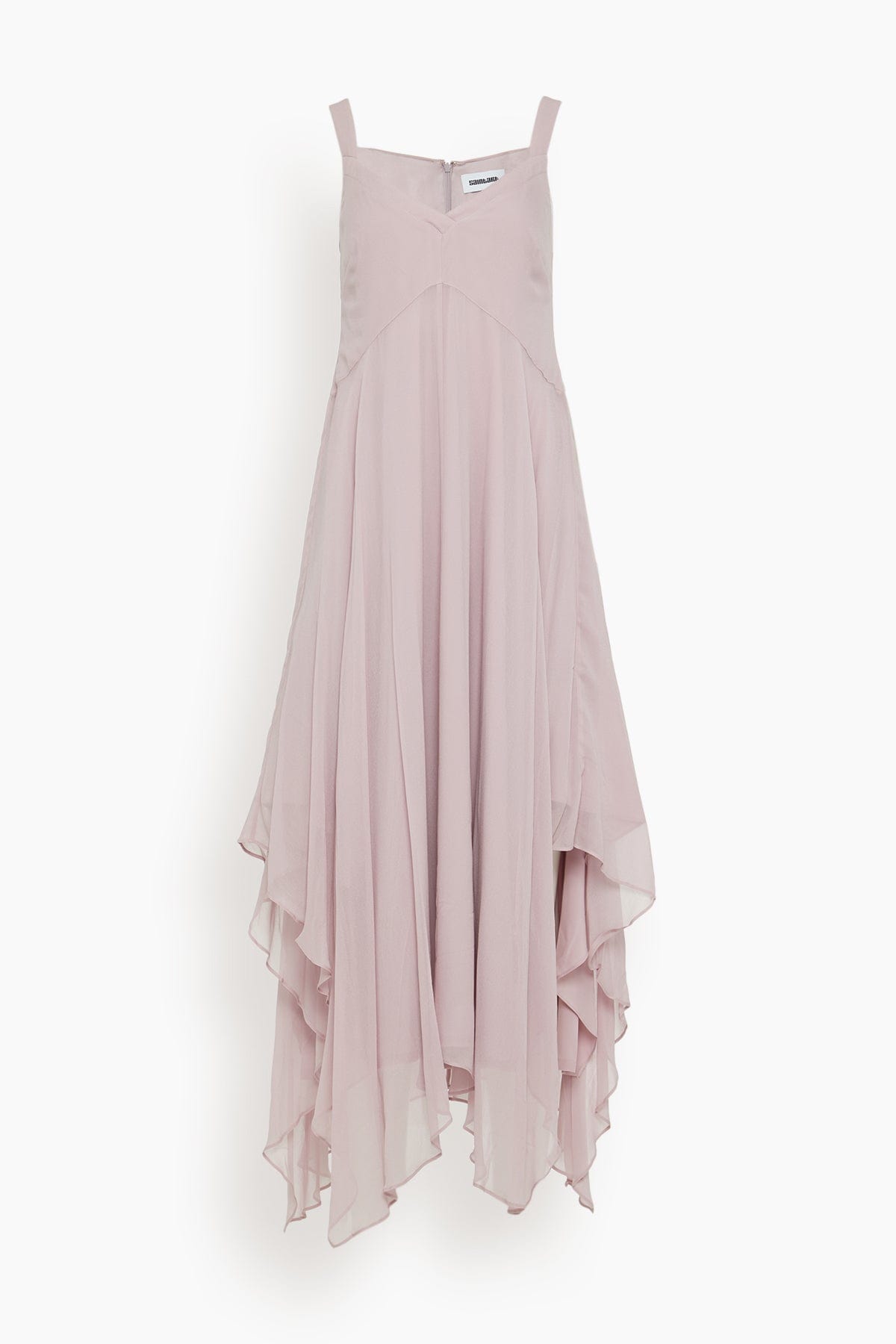 Riley Handkerchief Dress Dusty Pink / XS by Saint Art NY Riley Handkerchief Dress Dusty Pink / XS by Saint Art NY