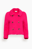 Dries Van Noten Huvia Jacket in Fuschia