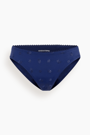 Solid & Striped Swimwear The Daphne Bikini Bottom in French Navy