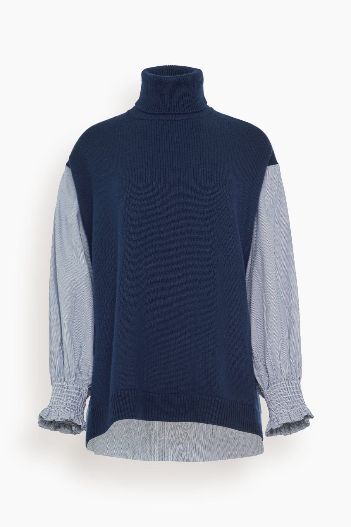 Sea Sweaters Devana Turtleneck Sweater in Navy SEA Devana Turtleneck Sweater in Navy