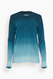 Raquel Allegra Tops Tilda Tee in Teal Mist