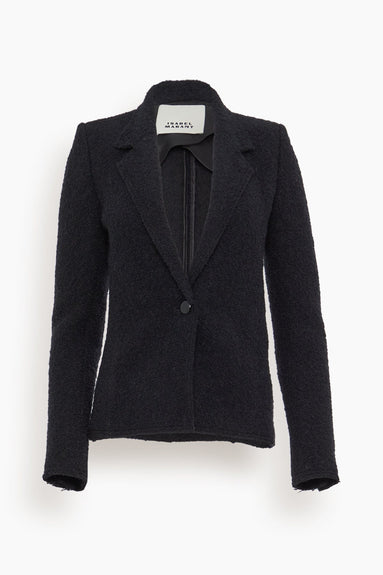 Isabel Marant Jackets Ghislaine Blazer Jacket in Black