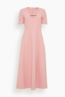 London Dress in Rose