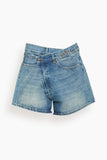 R13 Shorts Crossover Short in Bain Blue (TS) Crossover Short in Bain Blue (TS)