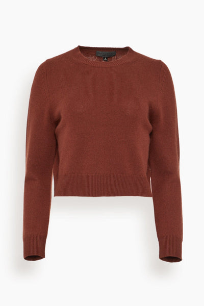Venus Sweater in Dark Rust