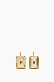 Lizzie Fortunato Tile Earrings in Citrine/Yellow