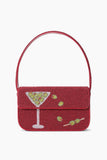 Staud Tommy Beaded Bag in Extra Dirty