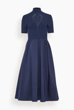 Tanya Taylor Teresa Knit Dress in Maritime Blue
