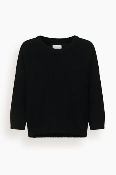 Azali Crewneck Sweater in Black