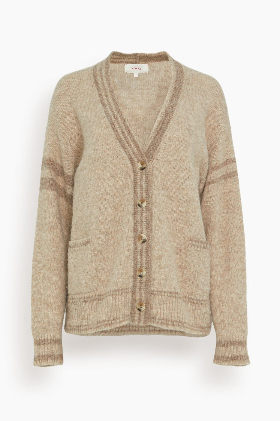 Xirena Sweaters Carey Sweater in Cream Beige Carey Sweater in Cream Beige