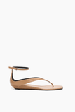Loulou de Saison Zio Mini Wedge Sandals in Sienna
