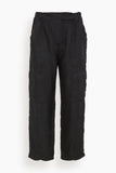 Raquel Allegra Pants Elysian Pant in Black Raquel Allegra Elysian Pant in Black