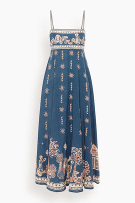 Acacia Sundress in Blue