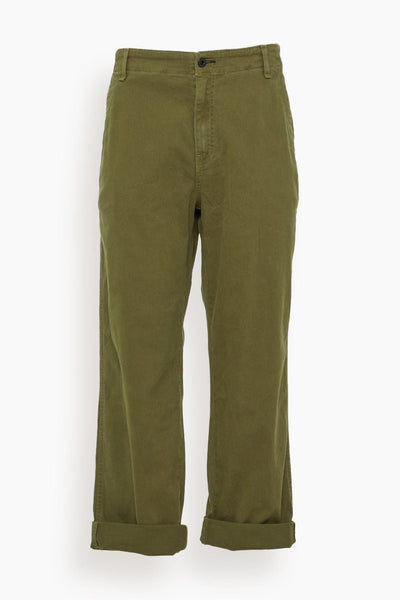 Chino Twill Pant in Fatigue