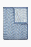 ChappyWrap Harborview Herringbone Blanket in Cornflower