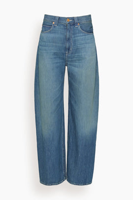 The Baggy Light Jean in Deep River Indigo