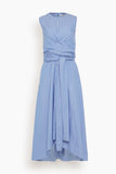 Altuzarra Dresses Penny Dress in Tidal Blue Stripe Penny Dress in Tidal Blue Stripe
