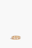 ivi Tiger Pearl Ring in Yellow Gold