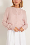 Dorothee Schumacher Luxury Love Cardigan in Light Pink