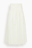 Apiece Apart Angeli Maxi Skirt in Cream