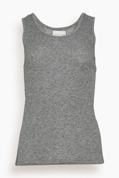 Alicudi Tank Top in Grey Melange